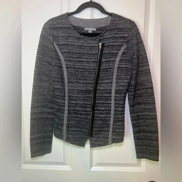 Tinley Road Wool Moto Blazer Jacket - Picture 2 of 9